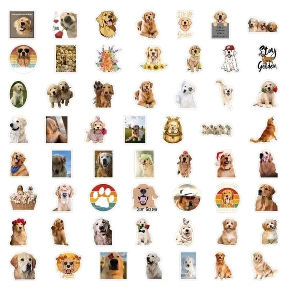 Golden Retriever Stickers - Picture 2 of 3
